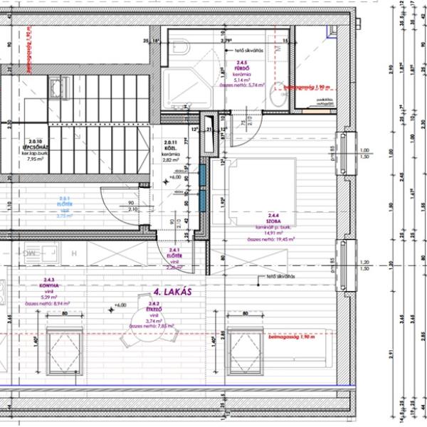 A épület: 4. lakás