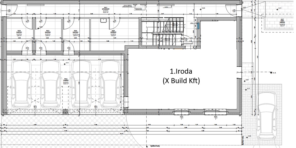 A épület: Földszint 